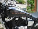 Airbrush auf Show Bike, Black Widow